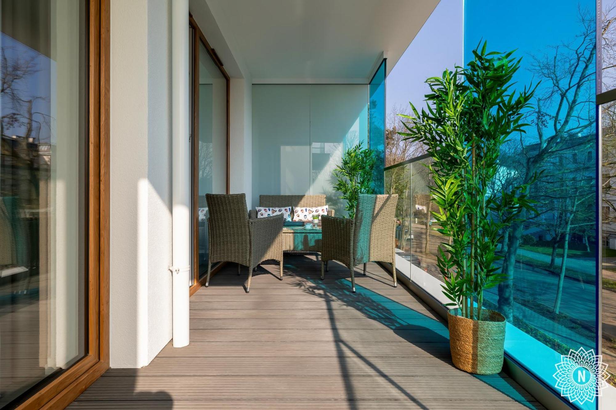 Apartment Seaside Whiteblue I Sauna & Fitness & Bawialnia Dla Dzieci & Rowerownia - W Cenie Pobytu Kolberg