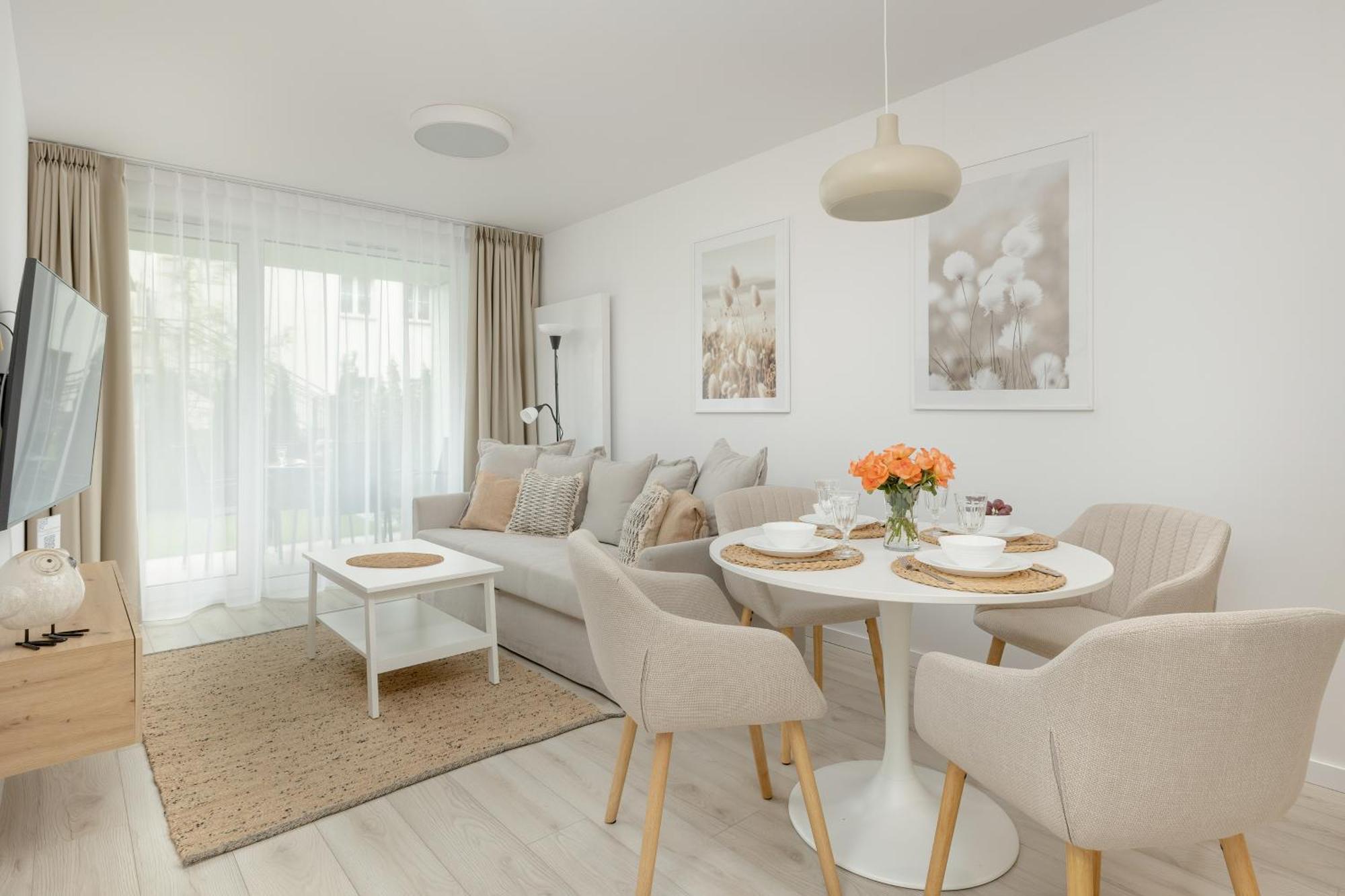 Apartment Seaside Whiteblue I Sauna & Fitness & Bawialnia Dla Dzieci & Rowerownia - W Cenie Pobytu