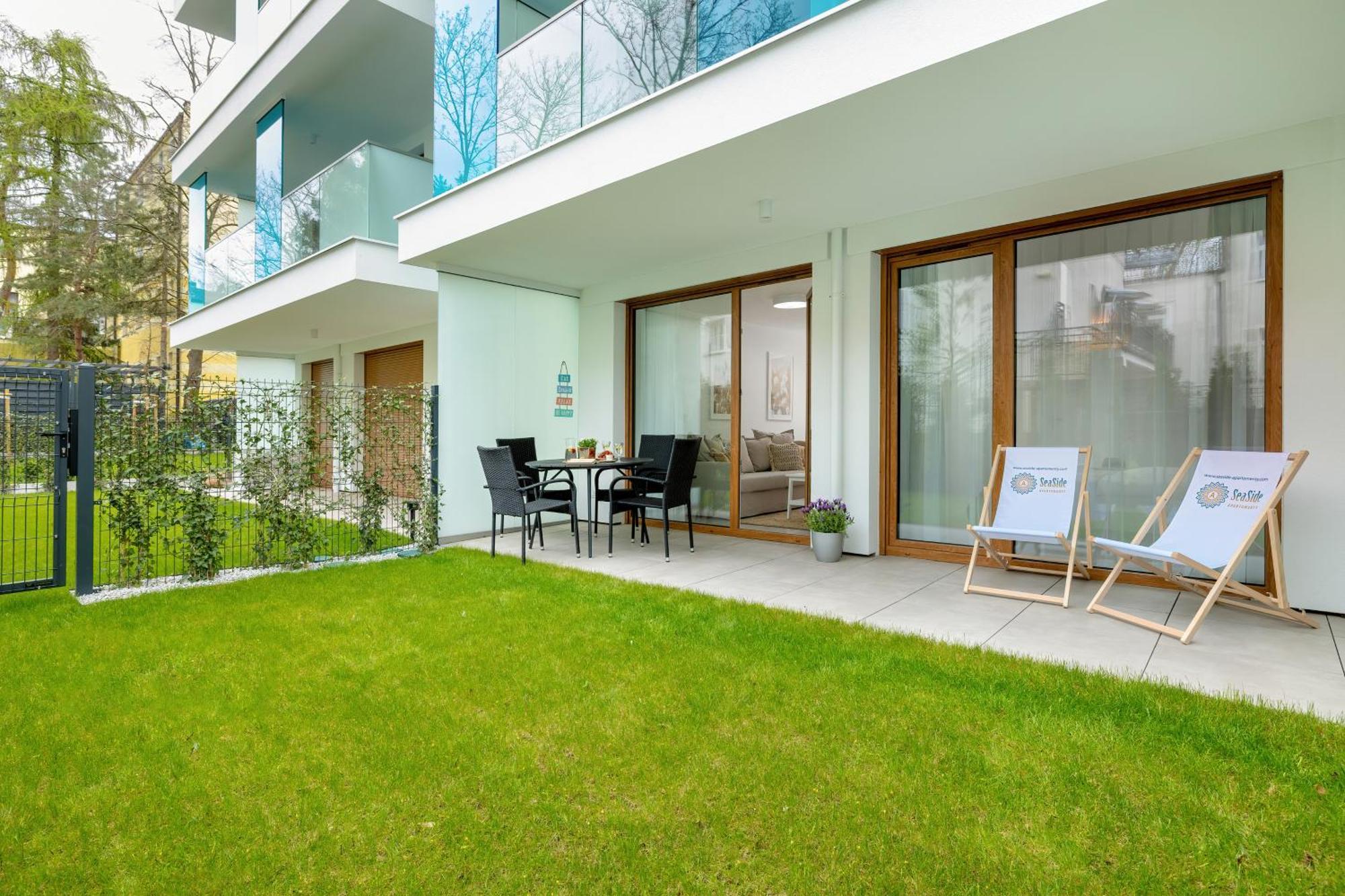 Apartment Seaside Whiteblue I Sauna & Fitness & Bawialnia Dla Dzieci & Rowerownia - W Cenie Pobytu Kolberg