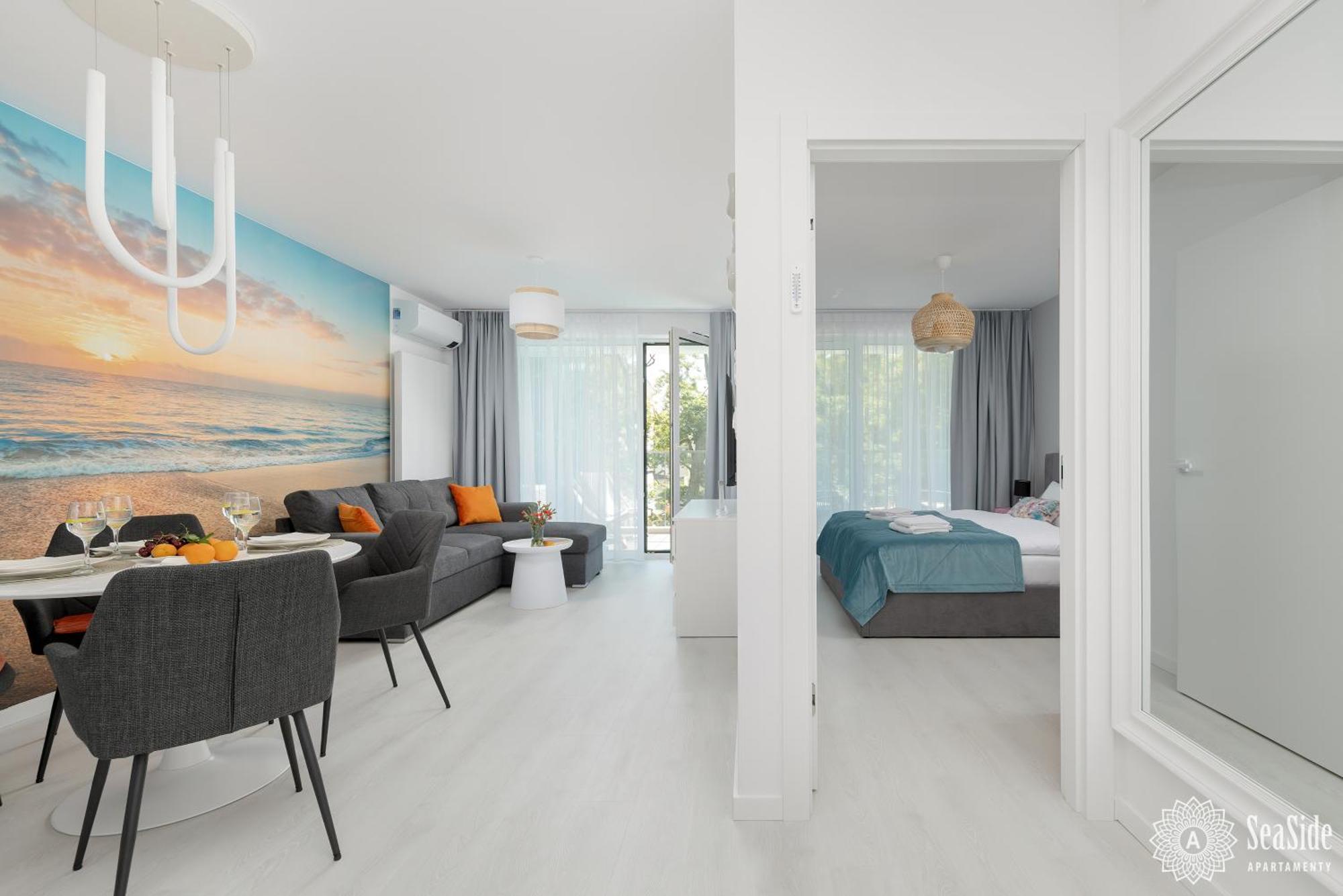 Seaside Whiteblue I Sauna & Fitness & Bawialnia Dla Dzieci & Rowerownia - W Cenie Pobytu Kolberg