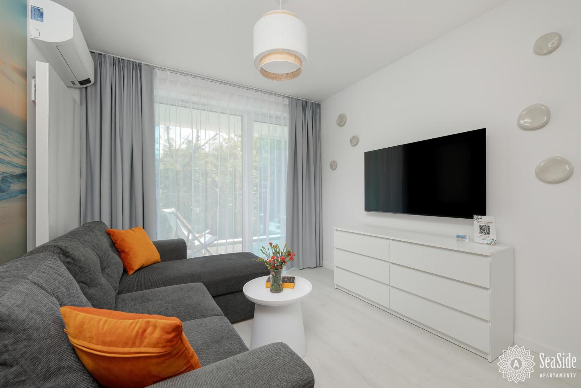 Apartment Seaside Whiteblue I Sauna & Fitness & Bawialnia Dla Dzieci & Rowerownia - W Cenie Pobytu