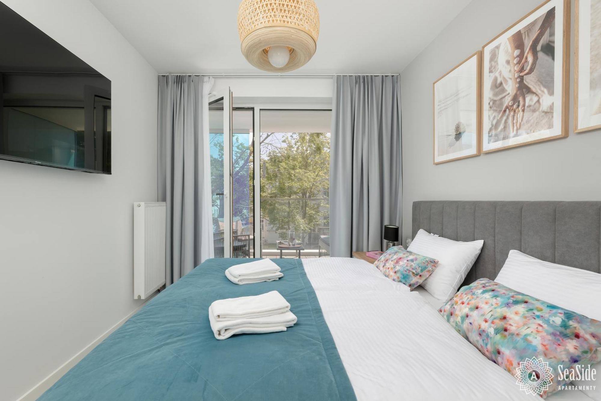 Apartment Seaside Whiteblue I Sauna & Fitness & Bawialnia Dla Dzieci & Rowerownia - W Cenie Pobytu Kolberg